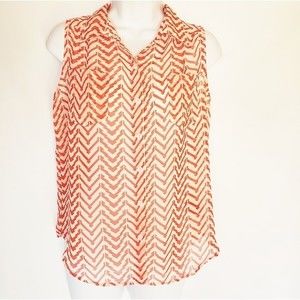 SALE! Sheer sleeveless top (0599)